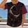 Gothic Bat Crescent Moon and Burgundy Roses for Halloween Night, Dark Romantic Style All-over Print Unisex T-shirt - 2