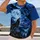 Moonlit Wolf and Raven Forest Scene for Nighttime Nature Lovers and Wildlife Fans All-over Print Unisex T-shirt - 2