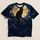 Black Cat Beneath Golden Moon for Spooky Halloween Nighttime Fans All-over Print Unisex T-shirt - 5