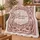 Personalized Name Blanket – Custom Name & Date, Floral Bow Oval Frame Keepsake Throw, Newlywed Wedding Anniversary Gift - 5