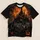 Haunted Pumpkin Castle Under a Blood Moon for Spooky Halloween Nights and Fallwear All-over Print Unisex T-shirt - 5