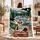 Personalized Couple Camping Blanket – Custom Names & Established Year, Outdoorsy Campfire Mountain Adventure Anniversary Gift - 1