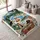 Personalized Couple Camping Blanket – Custom Names & Established Year, Outdoorsy Campfire Mountain Adventure Anniversary Gift - 3