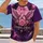 Pink Ribbon Angel Wings and Roses for Breast Cancer Awareness and Survivor Support Gift All-over Print Unisex T-shirt - 2