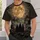 Moonlit Witch Silhouettes for Halloween Nights and Spooky Autumn Gatherings All-over Print Unisex T-shirt - 6