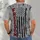 Distressed American Flag and Freedom Motif for Patriotic Holidays and Casual Wear All-over Print Unisex T-shirt - 4
