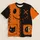 Patchwork Halloween Scarecrow Face and Cat Pockets for Spooky Party Cosplay Wear All-over Print Unisex T-shirt - 5