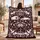 Personalized Wedding Blanket – Custom Couple Names & Year, Boho Folk Art Engagement Anniversary Keepsake Gift - 1