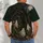Raven Mushroom Moonlit Forest for Spooky Autumn Nights and Gothic Halloween Style Lovers All-over Print Unisex T-shirt - 4