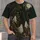Raven Mushroom Moonlit Forest for Spooky Autumn Nights and Gothic Halloween Style Lovers All-over Print Unisex T-shirt - 1