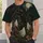 Raven Mushroom Moonlit Forest for Spooky Autumn Nights and Gothic Halloween Style Lovers All-over Print Unisex T-shirt - 6