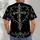 Gothic Thorn Cross and Rose Motif for Dark Alternative Streetwear and Everyday Wear All-over Print Unisex T-shirt - 4
