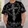 Gothic Thorn Cross and Rose Motif for Dark Alternative Streetwear and Everyday Wear All-over Print Unisex T-shirt - 6