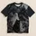 Ghost, Black Cat And Moonlit Castle For Halloween Nighttime Spooky Season All-over Print Unisex T-shirt - 5
