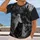 Ghost, Black Cat And Moonlit Castle For Halloween Nighttime Spooky Season All-over Print Unisex T-shirt - 2