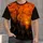 Black Cat Halloween Nightfall Scenes for Spooky October Celebrations and Cat Lovers All-over Print Unisex T-shirt - 1