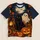 Black Cat, Friendly Ghost and Jack-o'-Lanterns for Halloween and Autumn Celebrations All-over Print Unisex T-shirt - 5