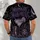 Midnight Margarita Frog Witch and Celestial Florals for Halloween Party Night Lovers All-over Print Unisex T-shirt - 4