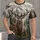 Majestic Antlered Forest Deer And Misty Pines For Nature Lovers And Woodland Trail Days All-over Print Unisex T-shirt - 1