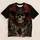 Gothic Cowboy Skull and Crimson Moon for Spooky Western Halloween Nights All-over Print Unisex T-shirt - 5