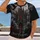 Moonlit Cathedral Raven and Rose Gothic Scene for Halloween Witchy Style Lovers All-over Print Unisex T-shirt - 2