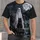 Ghost And Black Cat At Haunted Castle For Halloween Nighttime Enthusiasts All-over Print Unisex T-shirt - 1