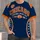 Chicago Football Game Day Orange And Navy Stadium Style For Women Fans All-over Print Unisex T-shirt - 1