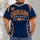 Chicago Football Game Day Orange And Navy Stadium Style For Women Fans All-over Print Unisex T-shirt - 4