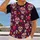 Sugar Skull Flowers for Día de Muertos Celebrations and Everyday Gothic Style All-over Print Unisex T-shirt - 2