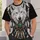 White Wolf Faces and Turquoise Feathers for Nature-Loving Everyday Style All-over Print Unisex T-shirt - 6