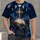 Faith Cross Bible Moon And Pumpkin Night Sky For Christian Halloween Devotion Gift All-over Print Unisex T-shirt - 1