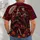 Dancing Skeleton Couple with Marigolds for Day of the Dead and Halloween Celebrations All-over Print Unisex T-shirt - 4