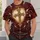 Burgundy Cross And Heart With Grace And Courage For Everyday Faith And Reflection All-over Print Unisex T-shirt - 6