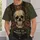 Gothic Skull And Marigold Celestial Art For Halloween And Alternative Style Fans All-over Print Unisex T-shirt - 6