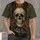 Gothic Skull And Marigold Celestial Art For Halloween And Alternative Style Fans All-over Print Unisex T-shirt - 1