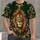 Lion Cross Faithful Spirit for Worship and Everyday Inspirational Wear for Men of Faith All-over Print Unisex T-shirt - 1