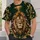 Lion Cross Faithful Spirit for Worship and Everyday Inspirational Wear for Men of Faith All-over Print Unisex T-shirt - 6