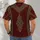 Burgundy Celtic Knotwork Details for Heritage-Inspired Casual Daily Wear and Layering All-over Print Unisex T-shirt - 4