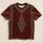 Burgundy Celtic Knotwork Details for Heritage-Inspired Casual Daily Wear and Layering All-over Print Unisex T-shirt - 5