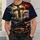 Eagle Cross and Flag Faith Scene for Patriotic Gatherings and Everyday Wear All-over Print Unisex T-shirt - 6