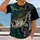 Largemouth Bass Fishing Scene for Weekend Anglers, Lake Days and Outdoor Adventures All-over Print Unisex T-shirt - 2