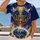 Radiant Golden Cross Above Earth for Christian Worship and Everyday Faithful Living All-over Print Unisex T-shirt - 2