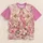 Pink Ribbon Cross and Dove for Breast Cancer Awareness and Christian Hope All-over Print Unisex T-shirt - 5