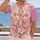 Pink Ribbon Cross and Dove for Breast Cancer Awareness and Christian Hope All-over Print Unisex T-shirt - 2