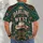 Western Cowgirl Hat and Floral Horseshoes for Country Festivals and Ranch Days All-over Print Unisex T-shirt - 4