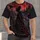 Blood Moon Gothic Cemetery Scene for Halloween Nights and Witchy Wardrobe Gifts for Women All-over Print Unisex T-shirt - 1