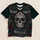 Gothic Sugar Skull and Moonlit Florals for Halloween Nights and Alternative Style All-over Print Unisex T-shirt - 5