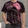Western Cowboy Boots Beneath a Rose Moon for Halloween Night and Fall Cowgirl Style All-over Print Unisex T-shirt - 1