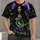 Moonlit Witch and Crystal Orb for Halloween Nights and Enchanted Fall Celebrations All-over Print Unisex T-shirt - 1