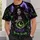 Moonlit Witch and Crystal Orb for Halloween Nights and Enchanted Fall Celebrations All-over Print Unisex T-shirt - 6